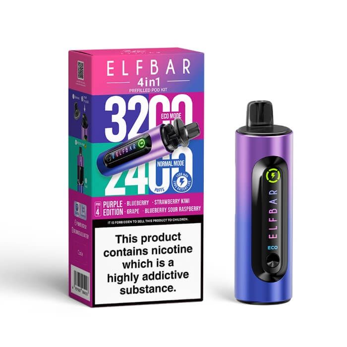 ELFBAR 4-in-1 3200 Prefilled Kit