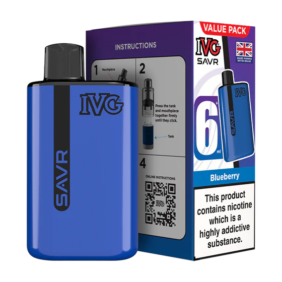 IVG SAVR Prefilled Pod Kit - Blueberry
