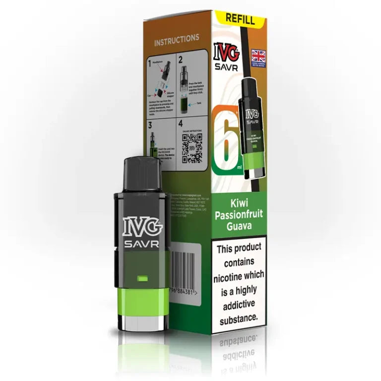 IVG SAVR Prefilled Disposable Vape Pod