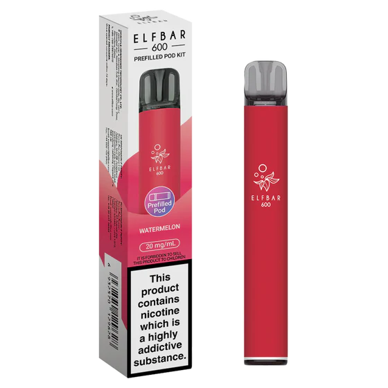 Elf Bar 600 Prefilled Pod Kit - Watermelon