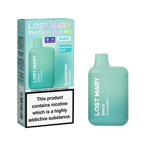 Lost Mary BM600 Prefilled Pod Kit - Blueberry