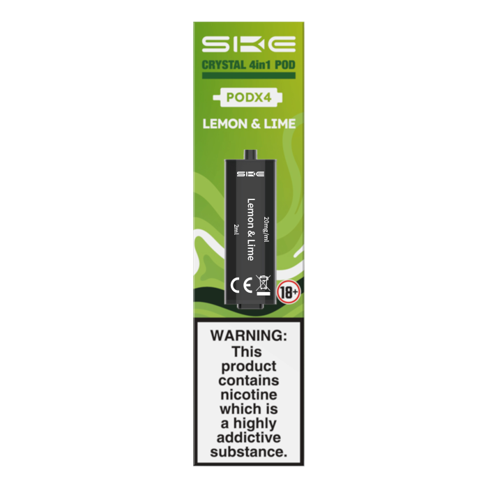 SKE Crystal 4 in 1 Prefilled Pods