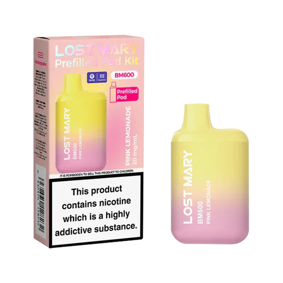 Lost Mary BM600 Prefilled Pod Kit - Pink Lemonade
