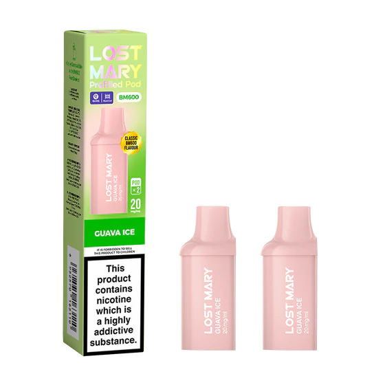Lost Mary BM600 Prefilled Pods - 2 Pack - Guava Ice