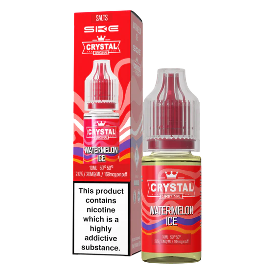 SKE Crystal Nic Salt 10ml - Watermelon Ice