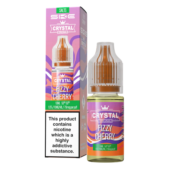 SKE Crystal Nic Salt 10ml - Fizzy Cherry