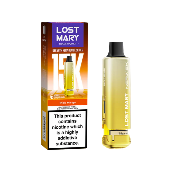 Lost Mary Nera 15k Prefilled Pods - Triple Mango