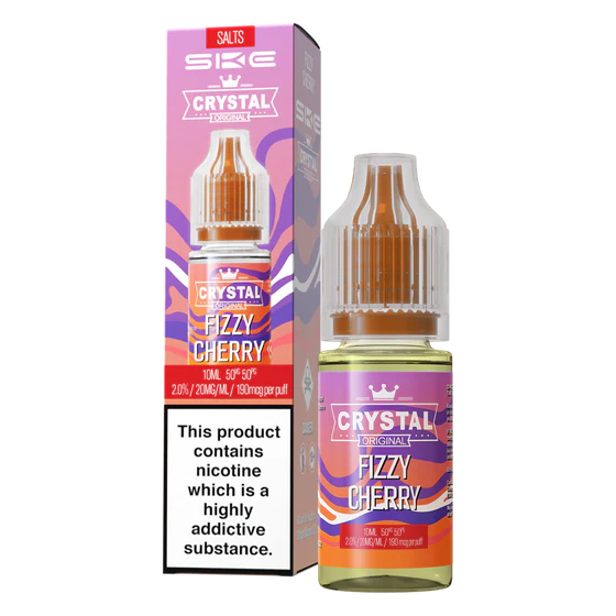 SKE Crystal Nic Salt 10ml - Fizzy Cherry