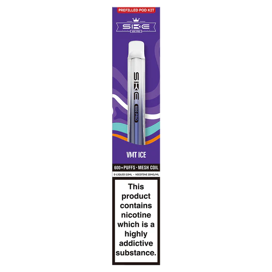 SKE Pro 600 Prefilled Pod Kit - VMT Ice