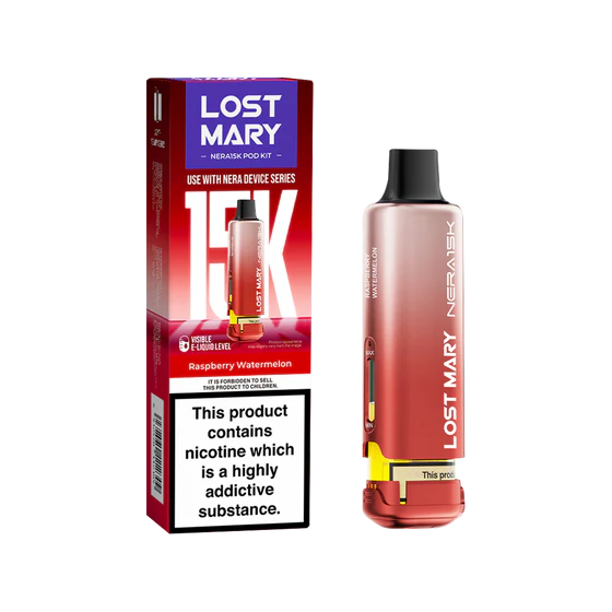 Lost Mary Nera 15k Prefilled Pods - Raspberry Watermelon