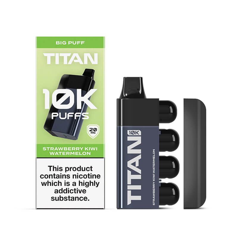 Titan 10K Puffs Rechargeable Disposable Vape Kit  