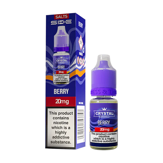 SKE Crystal Nic Salt 10ml - Berry