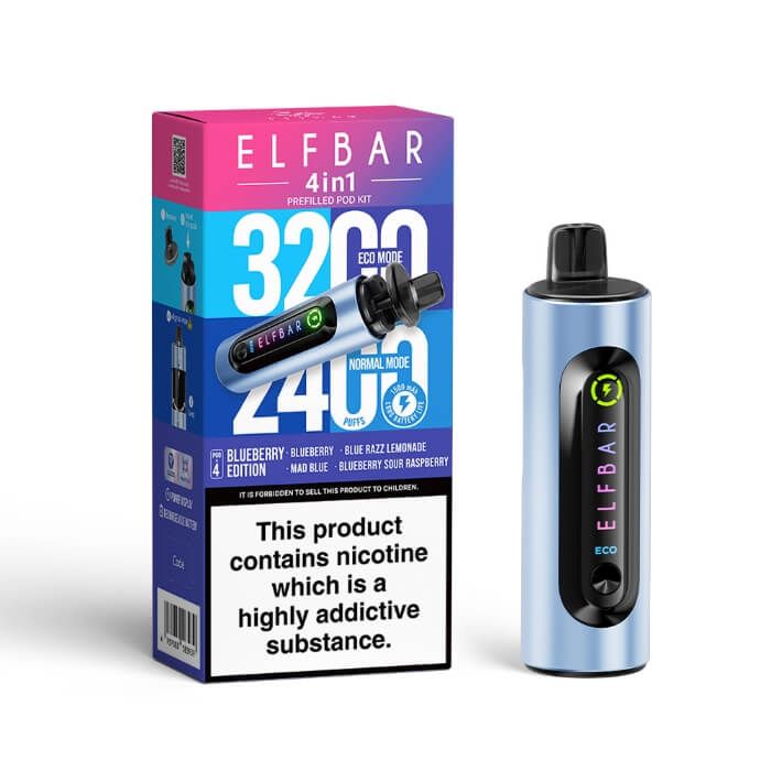 ELFBAR 4-in-1 3200 Prefilled Kit