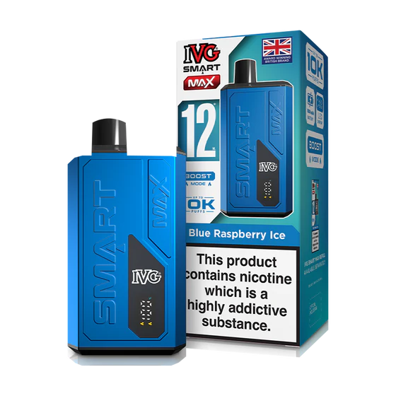 IVG Smart Max 10k Prefilled Pod Kit - Blue Raspberry Ice