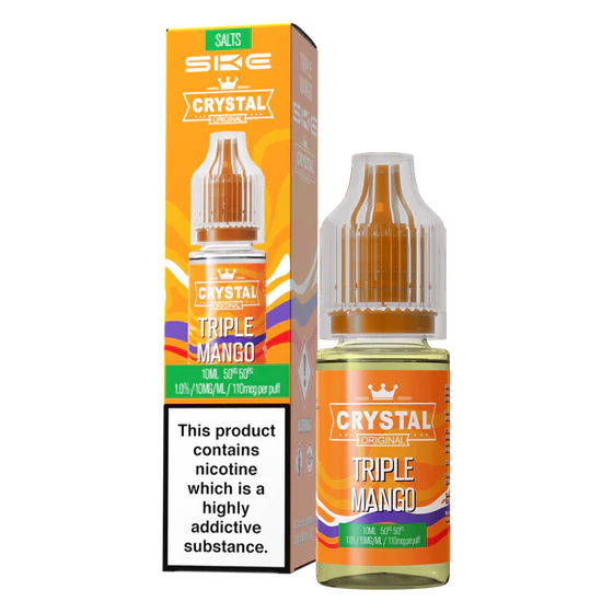 SKE Crystal Nic Salt 10ml - Triple Mango