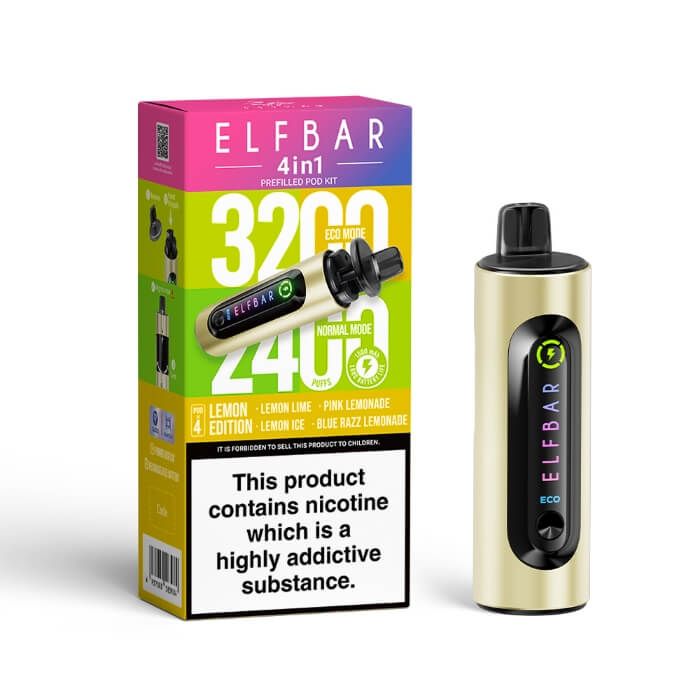 ELFBAR 4-in-1 3200 Prefilled Kit