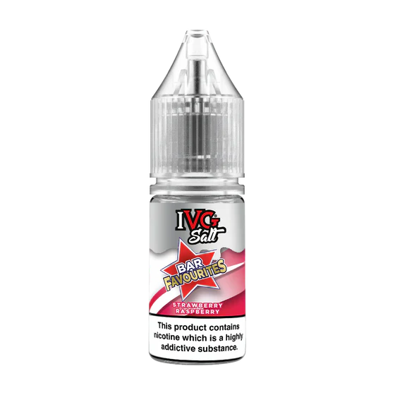 IVG Bar Favourites Nic Salt 10ml - Strawberry Raspberry