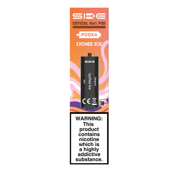SKE Crystal 4 in 1 Prefilled Pods