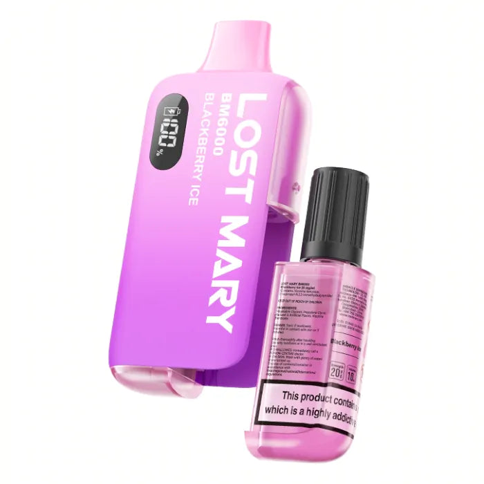 Lost Mary BM6000 Refillable Pod Kit - Blackberry Ice