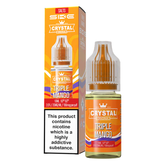 SKE Crystal Nic Salt 10ml - Triple Mango