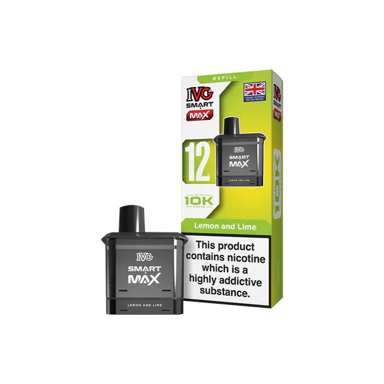 IVG Smart Max 10k Prefilled Pods - Lemon and Lime