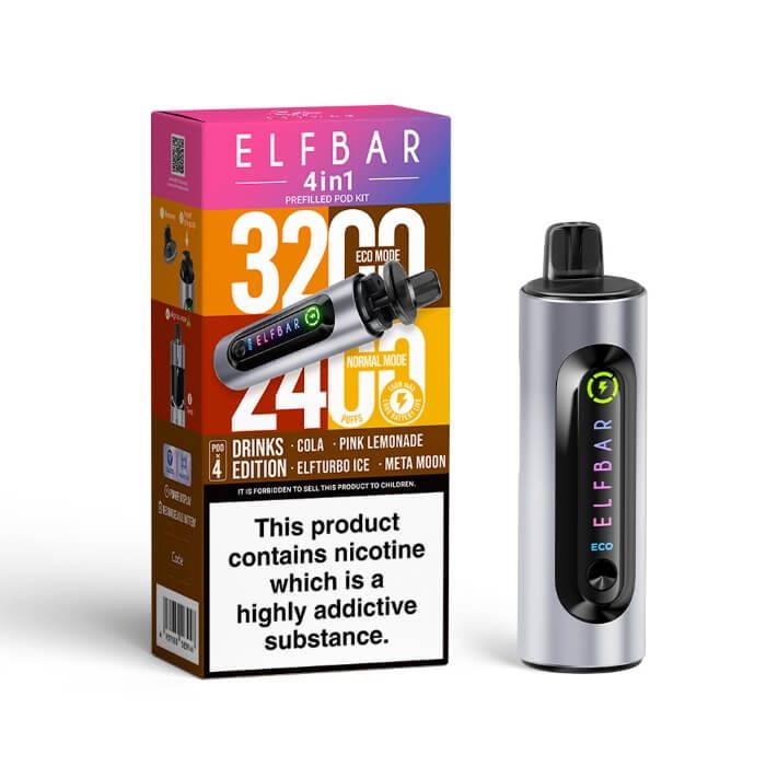 ELFBAR 4-in-1 3200 Prefilled Kit