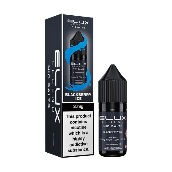 Elux Legend Nic Salt 10ml - Blackberry Ice