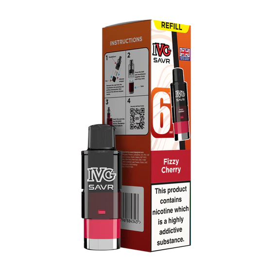 IVG SAVR Prefilled Pods - Fizzy Cherry