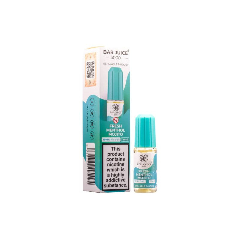 Bar Juice 5000 Fresh Menthol Mojito Nic Salt E-Liquid