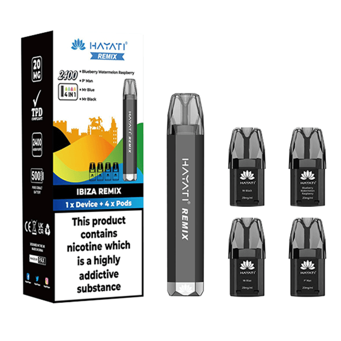 Hayati Remix 2400 Pre-filled Replacement Pods  