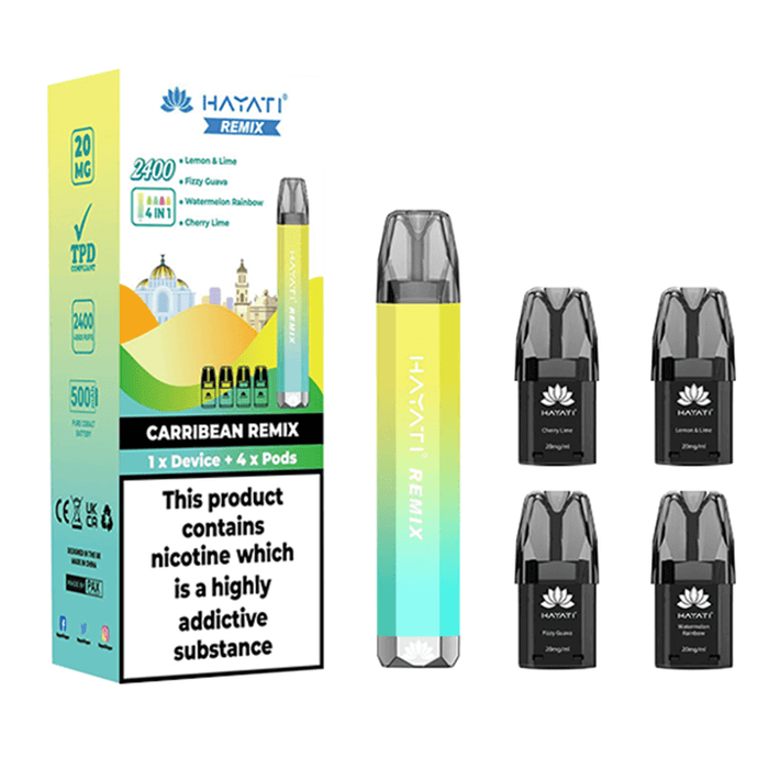 Hayati Remix 2400 Pre-filled Replacement Pods  